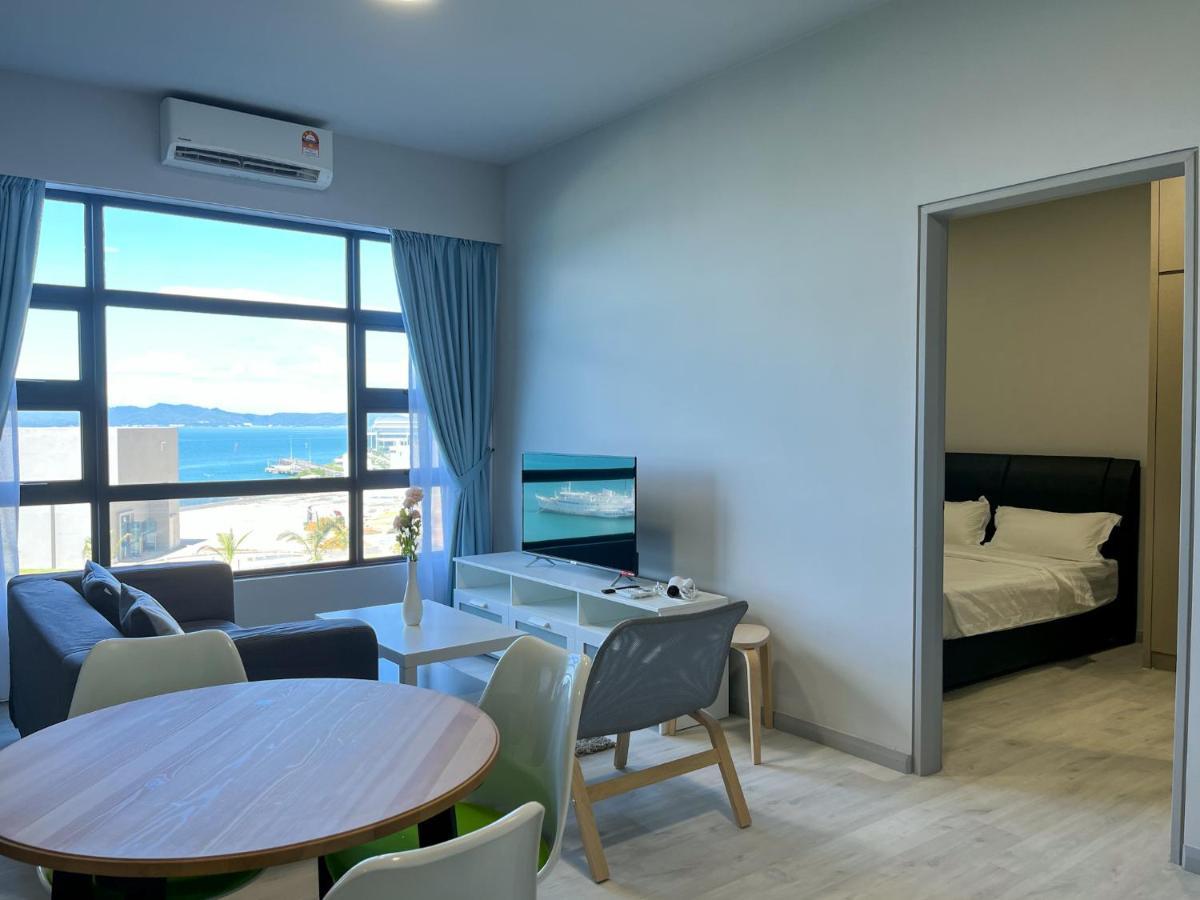 Jesselton Point Seaview Homestay コタキナバル エクステリア 写真