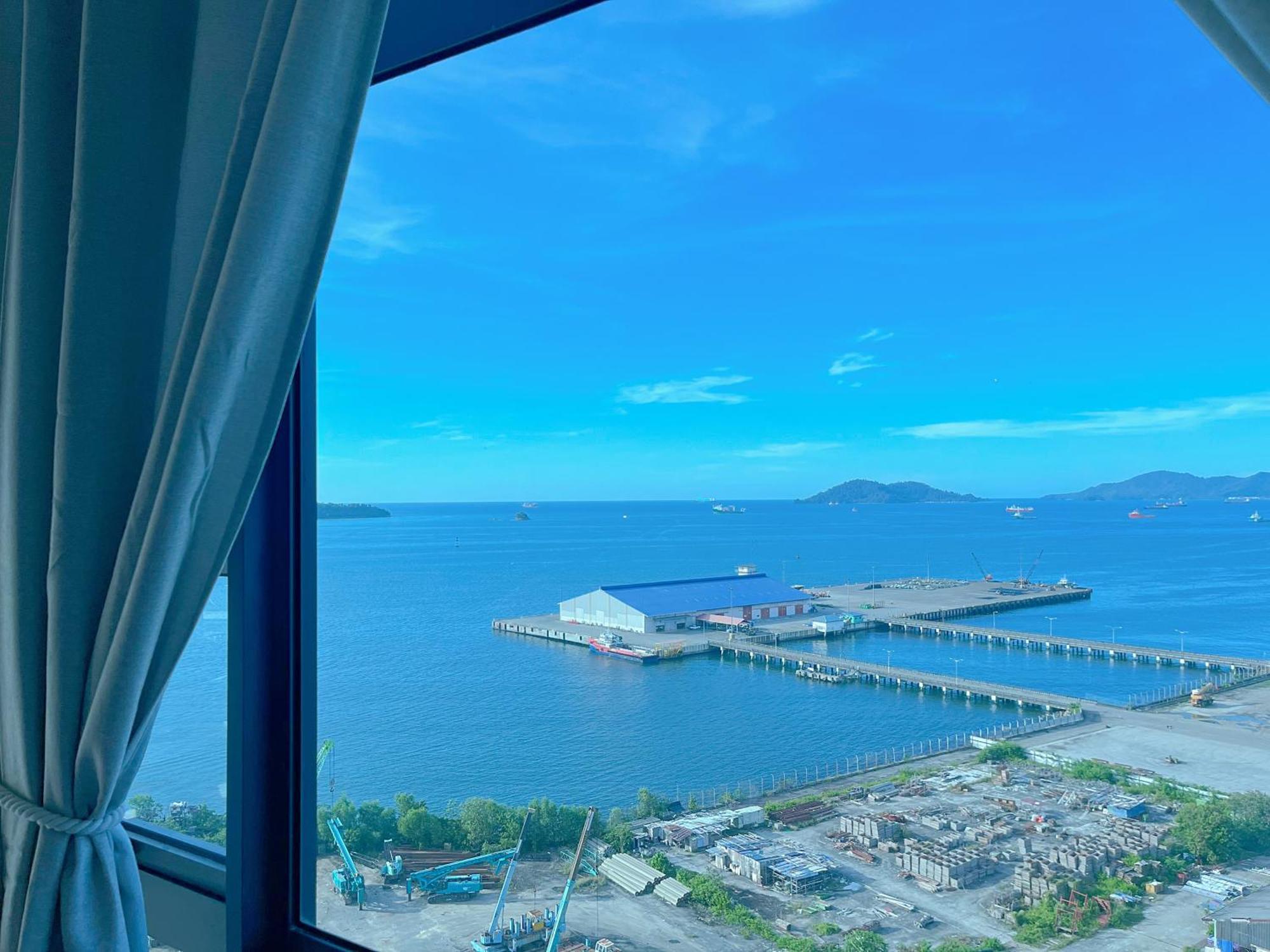 Jesselton Point Seaview Homestay コタキナバル エクステリア 写真